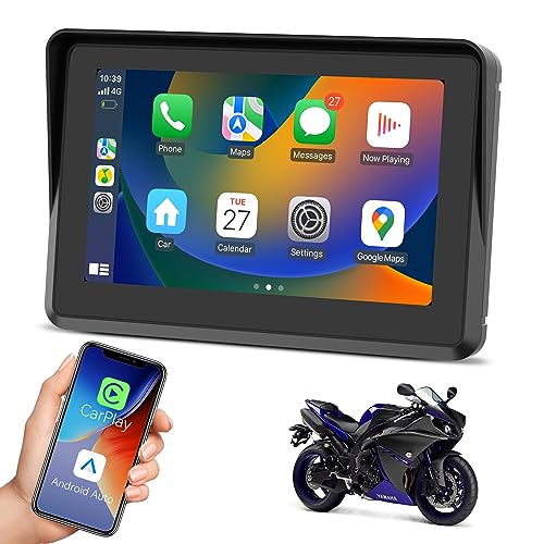 5 Inch Motorcycle Carplay Navigation For Motorbike